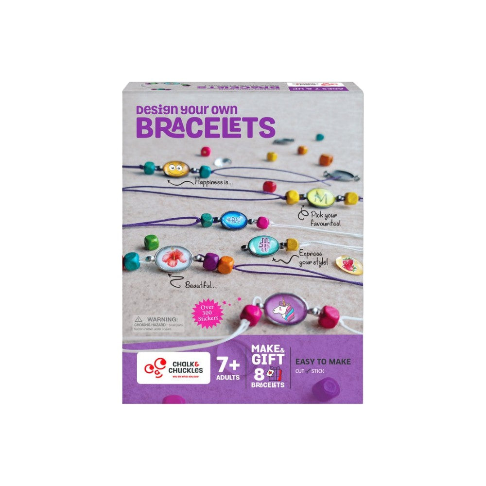 Chalk And Chuckles Design Your Own Bracelet Kit for Girls Canvazo